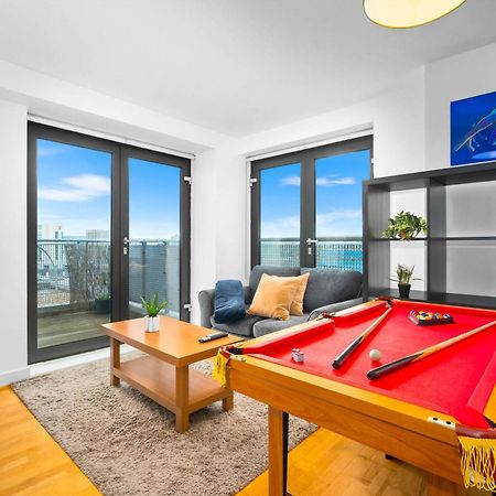 Central Flat Pool Table Balcony Шефилд Экстерьер фото